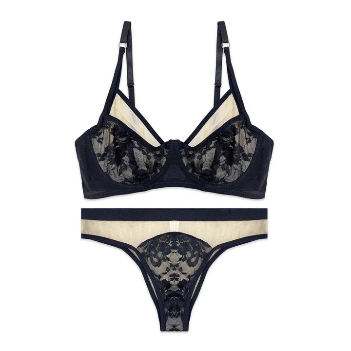 Bra Set - Obsidian Veil