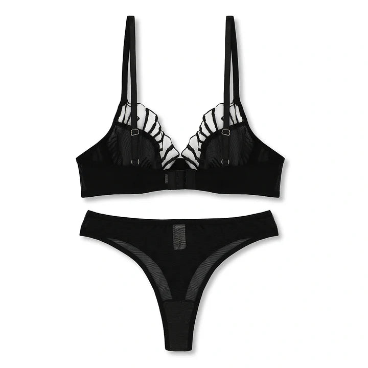 Seashell Non Padded Bra and Panty Set