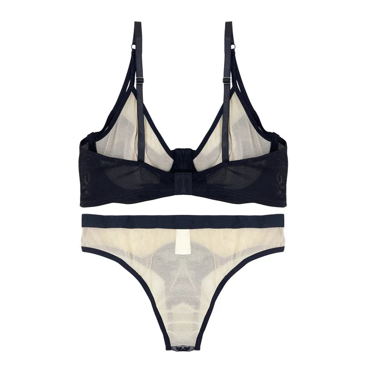 Bra Set - Obsidian Veil