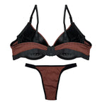 Bra Set - Cocoa Curve