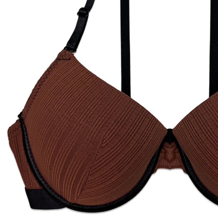 Bra Set - Cocoa Curve