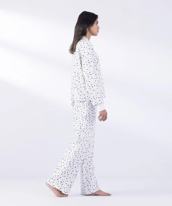 Printed Henley Shirt